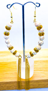 White Turquois with Gold