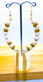White Turquois with Gold